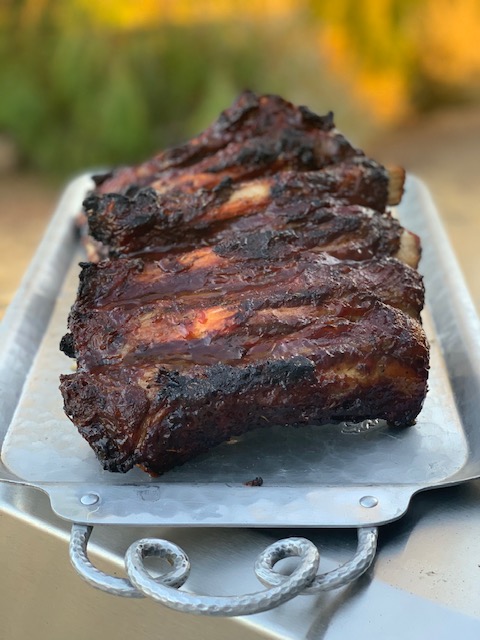 Low And Slow Grilled Beef Ribs With Barbera Marinade And Bbq Sauce Charles R Vineyards 